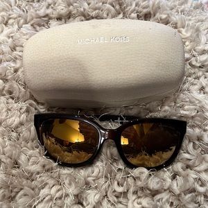 Michael Kors Tortoise shell and yellow sunglasses